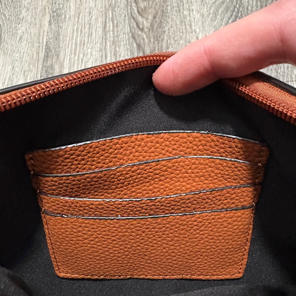 MKF Collection Brown Leather Women's Hobo Bag - Picture 13 of 14